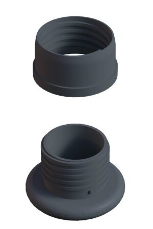 42 Mm İç Ayarlı Profil Pabucu Gri